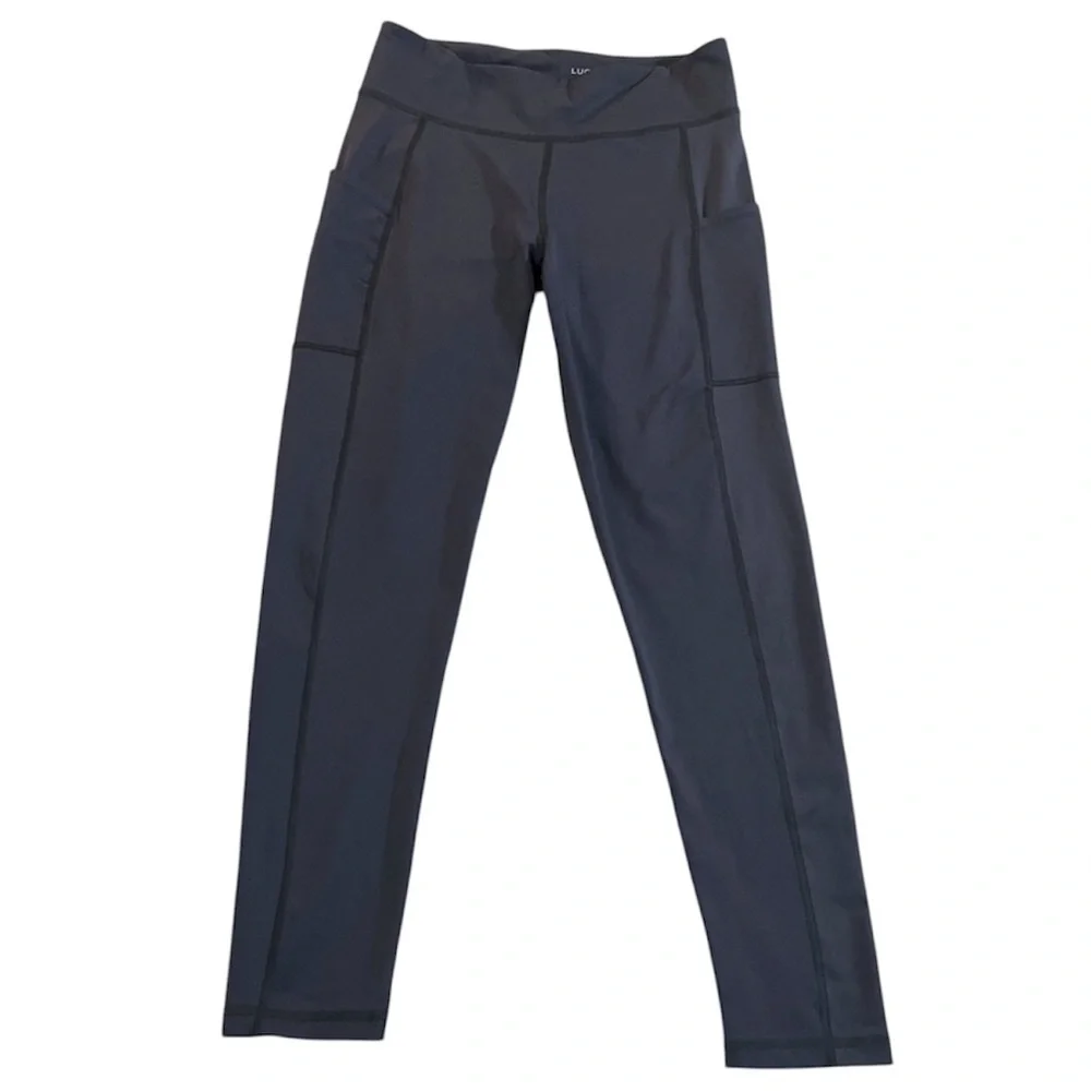 Lucky Brand Women’s Blue Athletic Leggings Size M - Picture 2 of 7